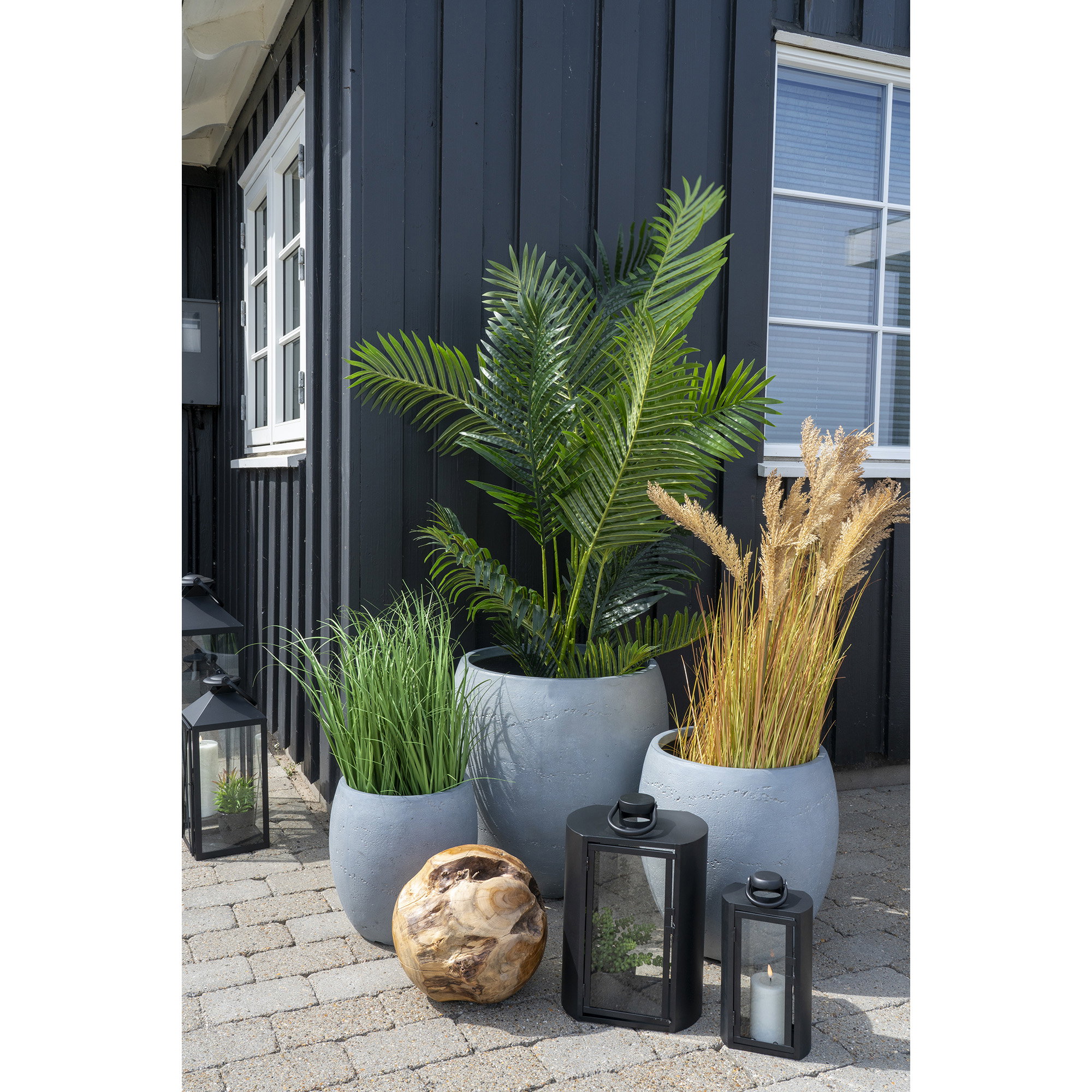 Poa Græs, kunstig poa græs, grøn, H:68 cm - Billede 4