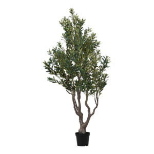 Oliventræ, kunstig plante, grøn, H:220 cm