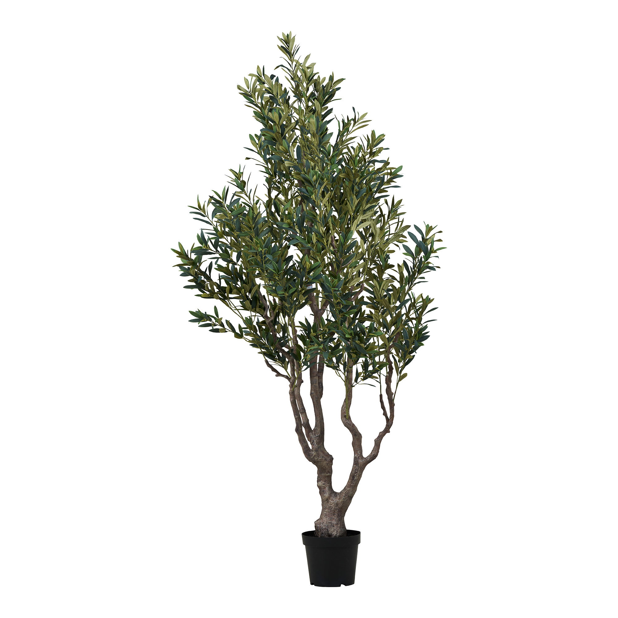 Oliventræ, kunstig plante, grøn, H:220 cm