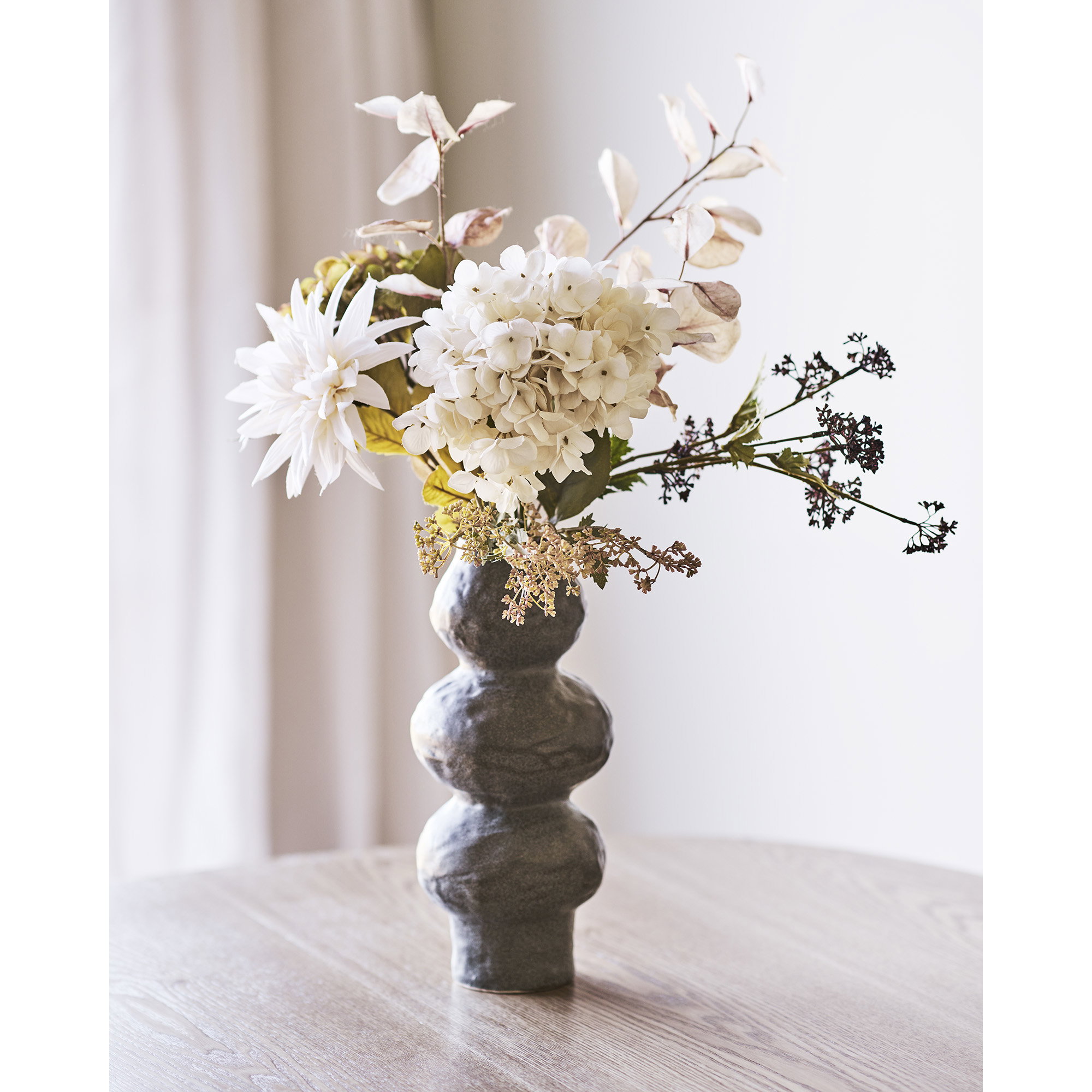 Hortensia Buket, kunstige blomster, mix - Billede 5