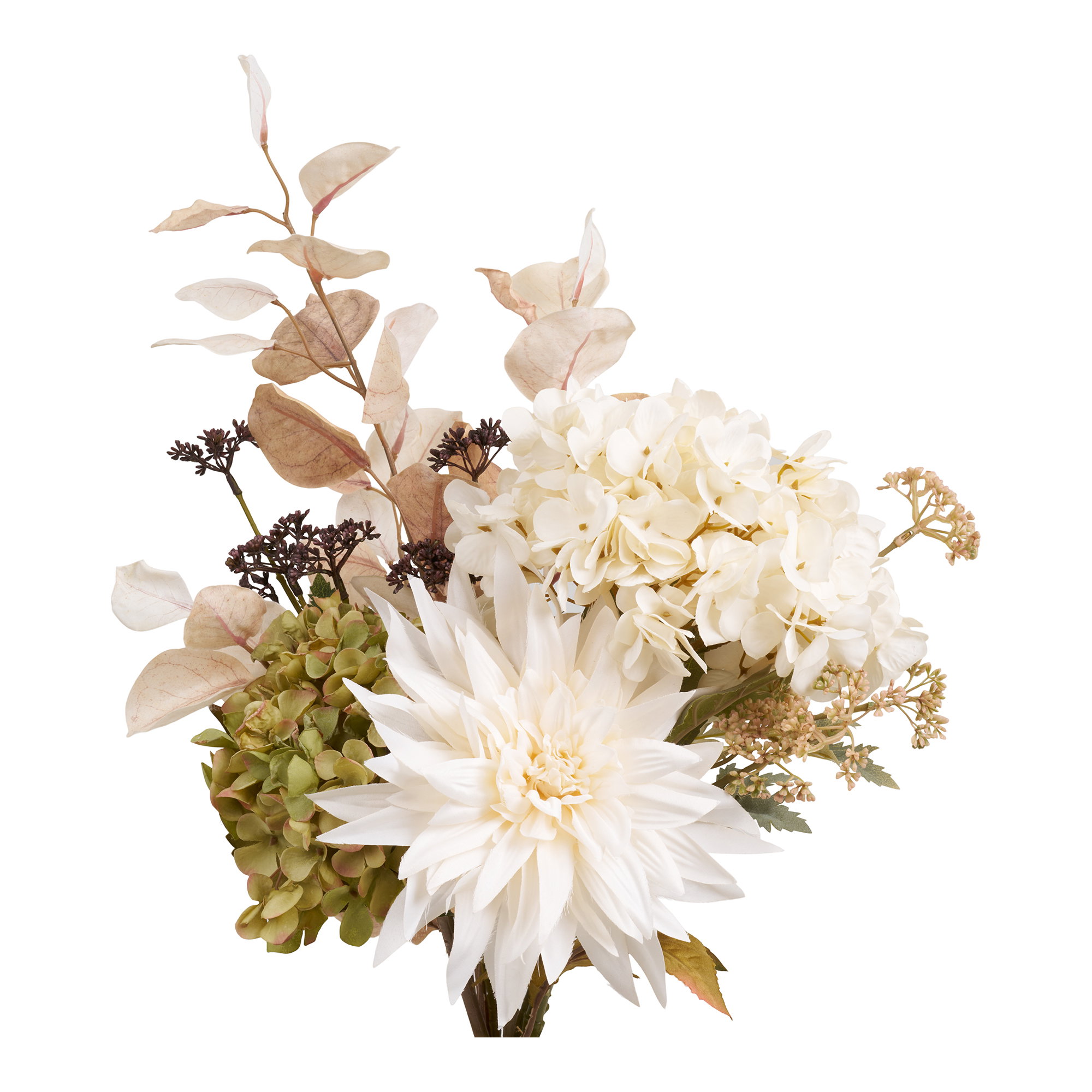 Hortensia Buket, kunstige blomster, mix - Billede 2