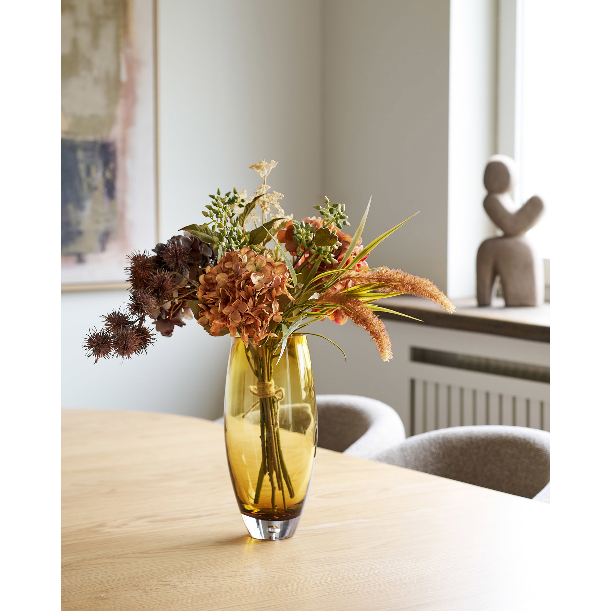 Autumn Buket, kunstige blomster, mix - Billede 4