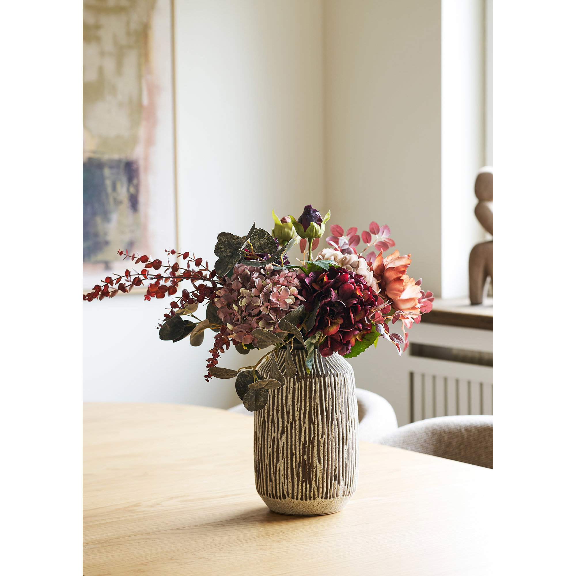 Velvet Boom Buket, kunstige blomster, mix - Billede 4