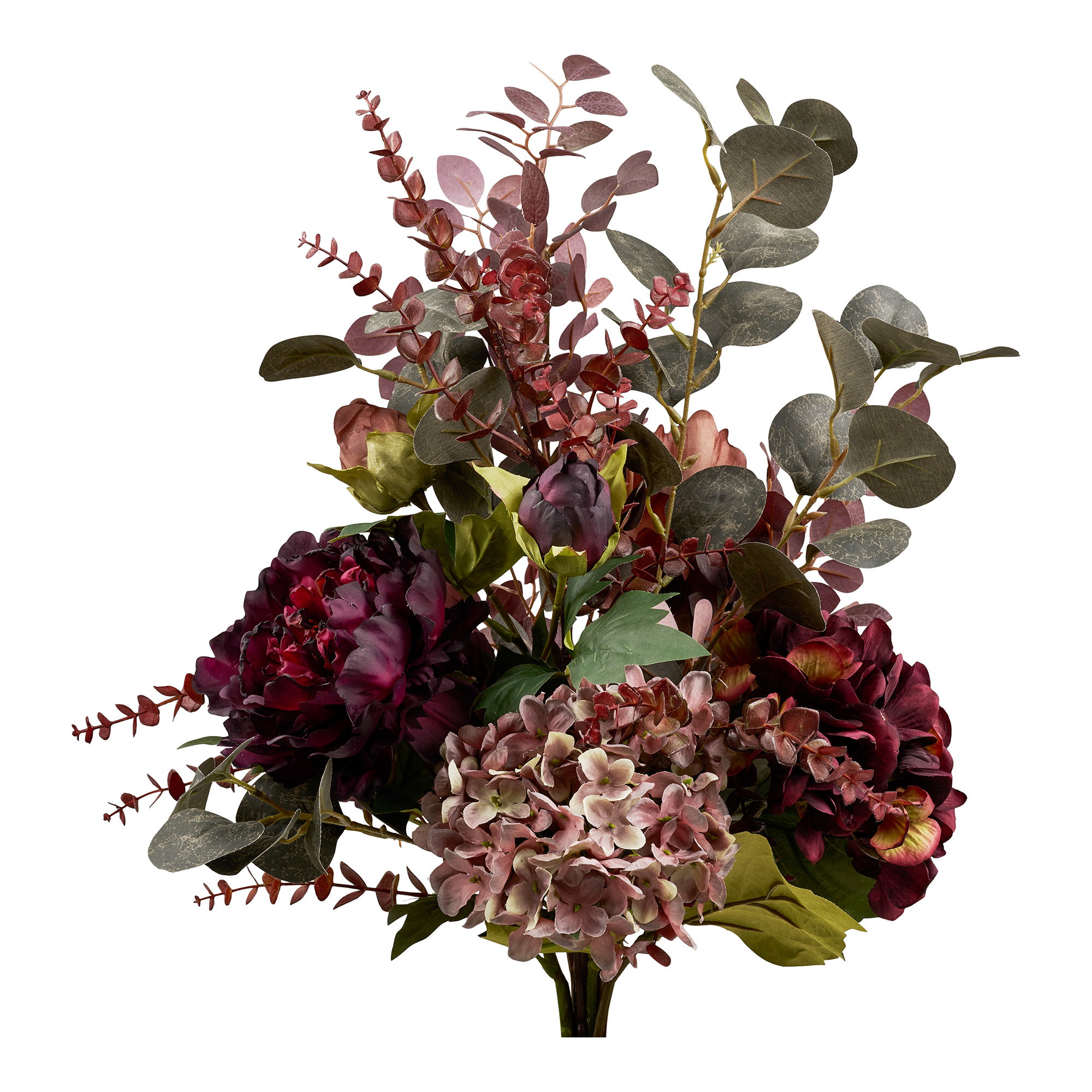 Velvet Boom Buket, kunstige blomster, mix - Billede 2